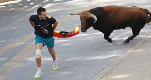 encierro por las calles de trillo